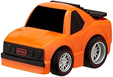 Little Tikes Crazy Fast Voiture Série 5 Orange - Friction Puissante Jusqu'à 15m - Enfants 3 Ans+