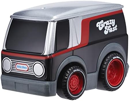Little Tikes Mes premières Voitures Crazy Fast Série 2 Van des Années 70 – Véhicule à Friction 15 m pour Enfants 2 Ans +